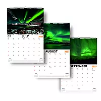2027 Aurora Borealis Wall Calendar