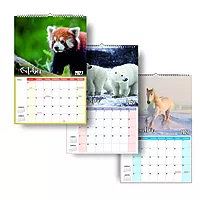 2026 Wildlife Animals Wall Calendar