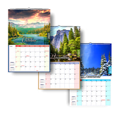 2026 Scenic Photography Wall Calendar