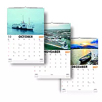 2027 Ships Wall Calendar