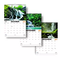2027 Fountains Wall Calendar