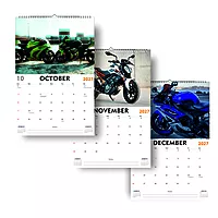 2027 Bikes Wall Calendar