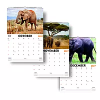 2027 Elephant Wall Calendar