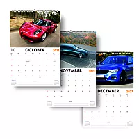 2027 Car Wall Calendar