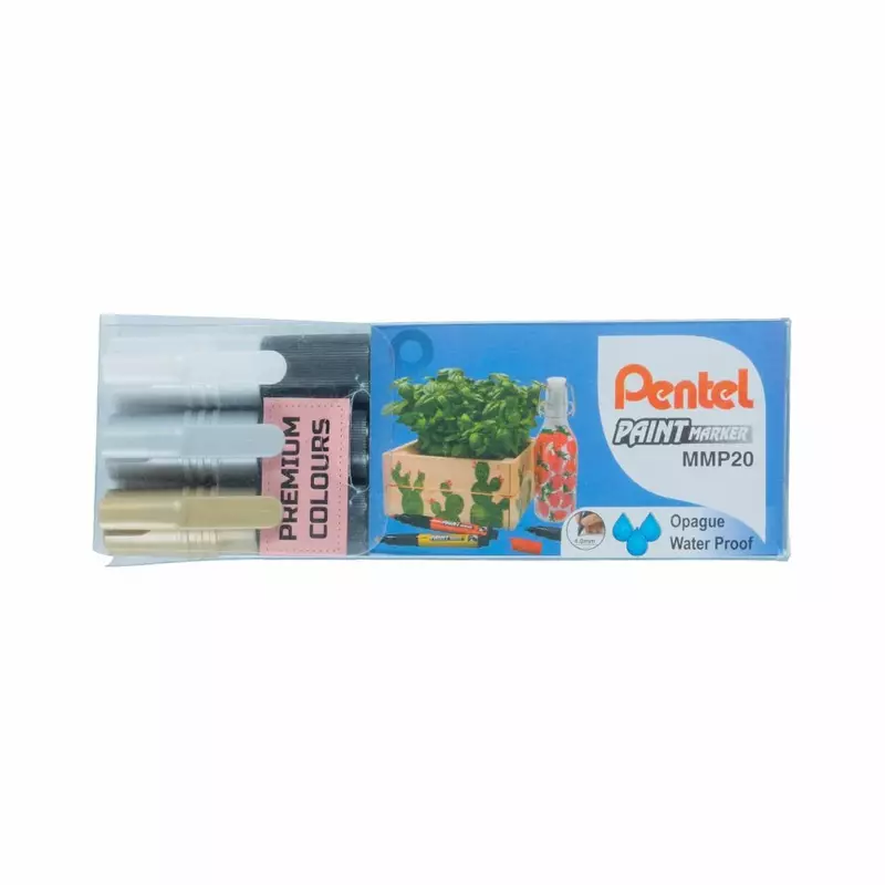 PENTEL PAINT MARKER MMP20 3PC SET PENTEL PAINT MARKER MMP20 3PC SET