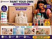 Reusable Palace Taj DIY Painting Kit