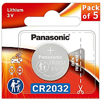 Panasonic CR2032 Lithium Coin Cell Battery – 3V | Long-Lasting Power | Pack of 1