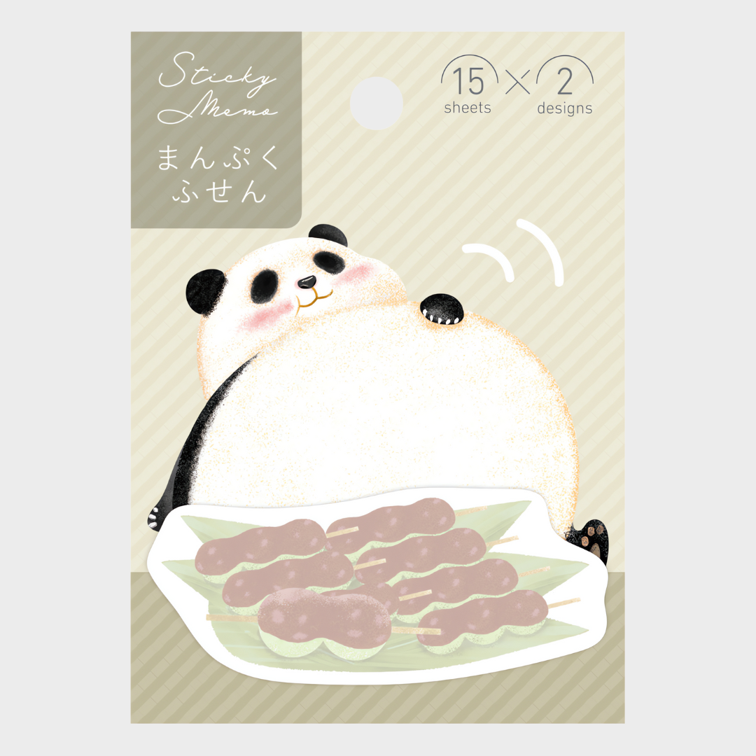 Gakken Staful | Sticky Notes | Full | Panda