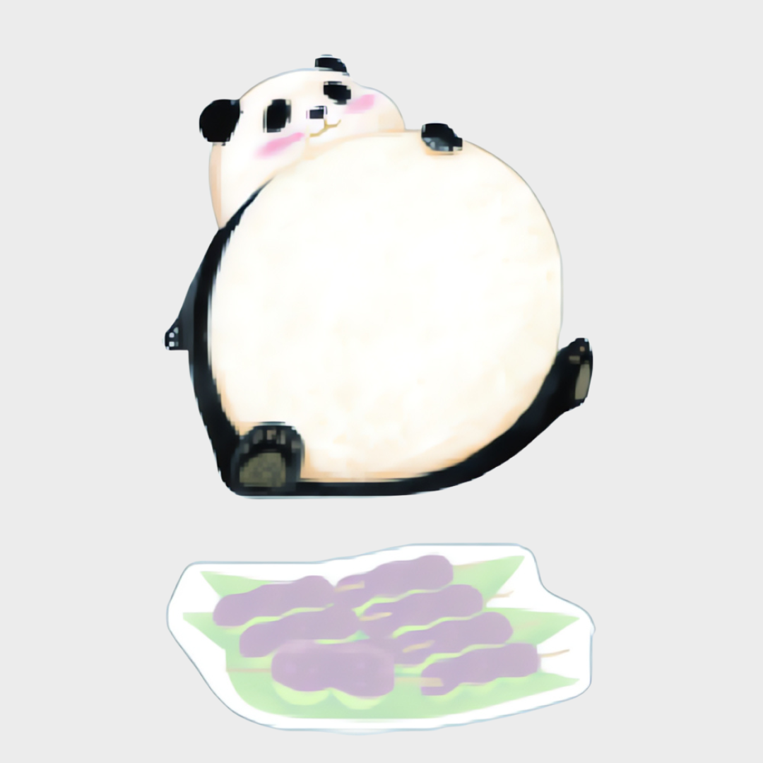 Gakken Staful | Sticky Notes | Full | Panda
