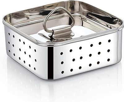 Granny kitchen Bluefly Stainless Steel Square Paneer Maker Box