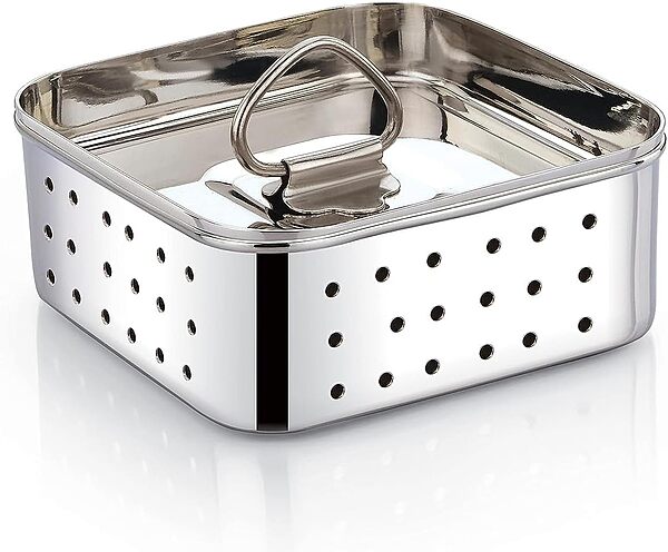 Granny kitchen Bluefly Stainless Steel Square Paneer Maker Box