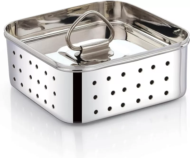 Granny kitchen Bluefly Stainless Steel Square Paneer Maker Box