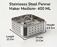 Granny kitchen Bluefly Stainless Steel Square Paneer Maker Box