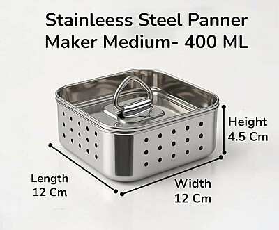 Granny kitchen Bluefly Stainless Steel Square Paneer Maker Box