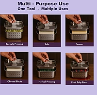 Granny kitchen Bluefly Stainless Steel Square Paneer Maker Box
