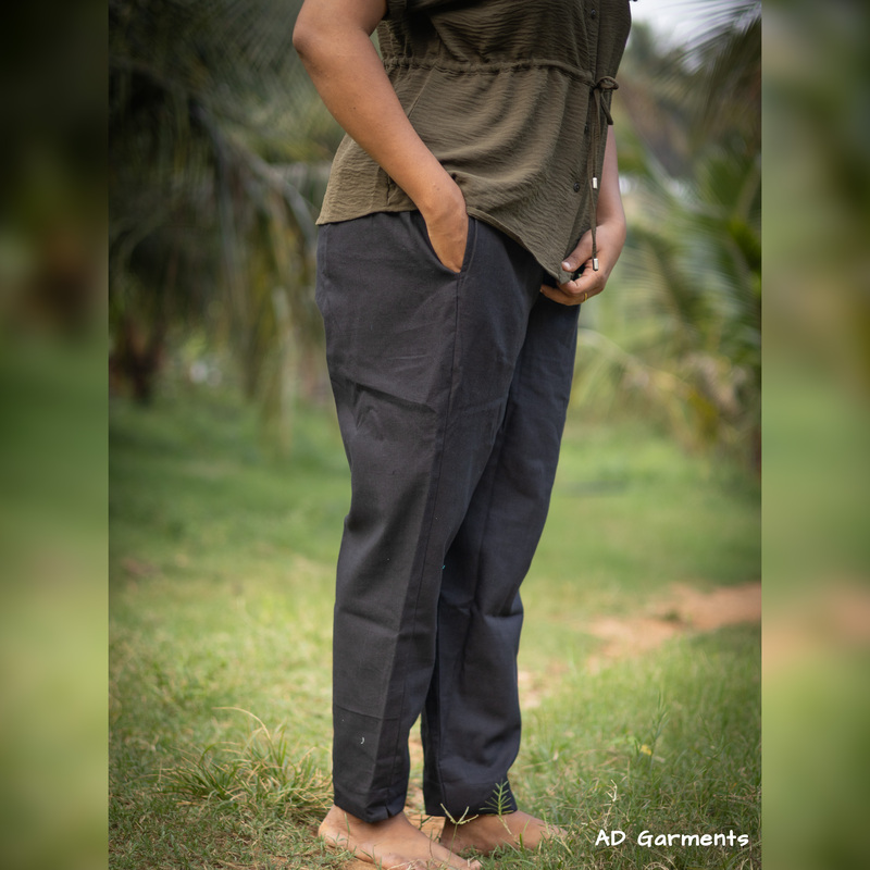 Cotton Straight Pant