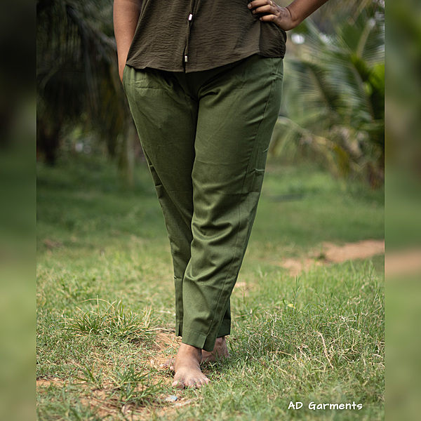 Straight Pant - Green