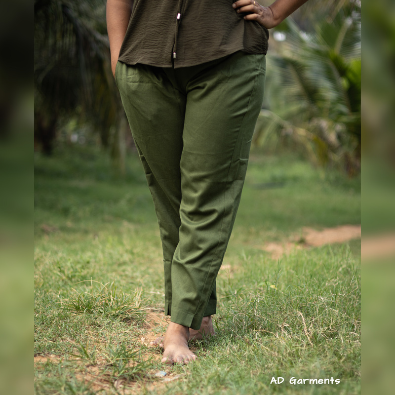 Cotton Straight Pant