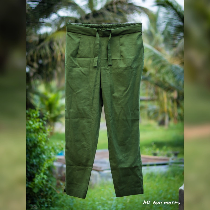 Cotton Straight Pant