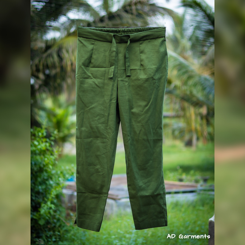 Cotton Straight Pant