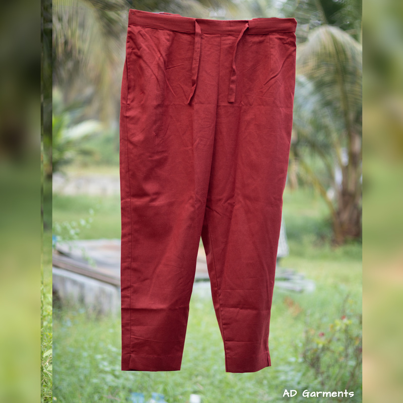 Cotton Straight Pant