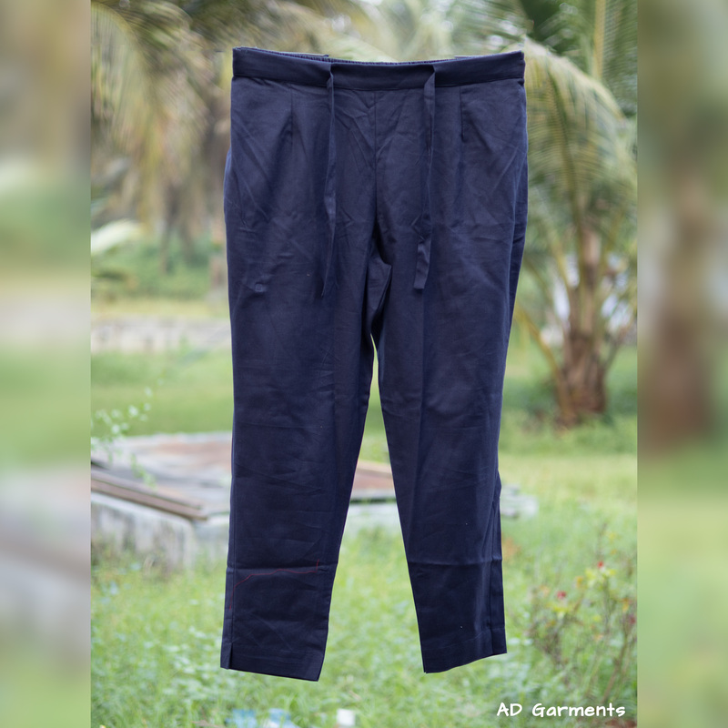 Cotton Straight Pant