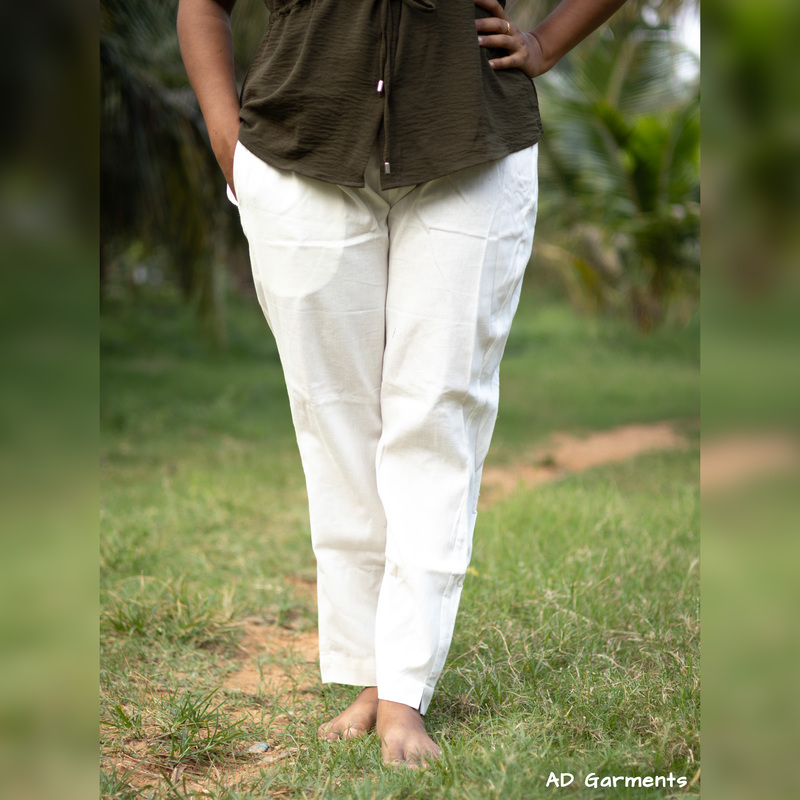 Cotton Straight Pant