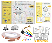 Paper Circuit Pro | Light Up Your Imagination with with 15 Stencils | Age 5+