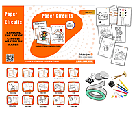 Paper Circuit Kit | Light Up Your Imagination with 15 Interactive Stencils | SDG Goal: Quality Education