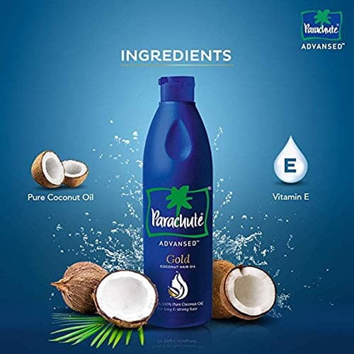 Parachute Advansed Gold Coconut Hair Oil Plastic Bottle  190 ml