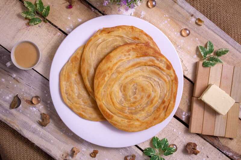 Frzn Wheat Paratha 8"-12 Pcs/Pkt-SG