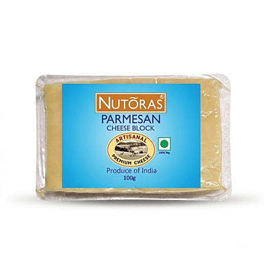 Nutoras Parmesan Cheese Block 100G Nutoras Parmesan Cheese Block 100G