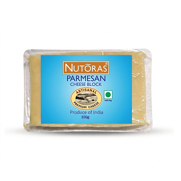 Nutoras Parmesan Cheese Block 100G Nutoras Parmesan Cheese Block 100G
