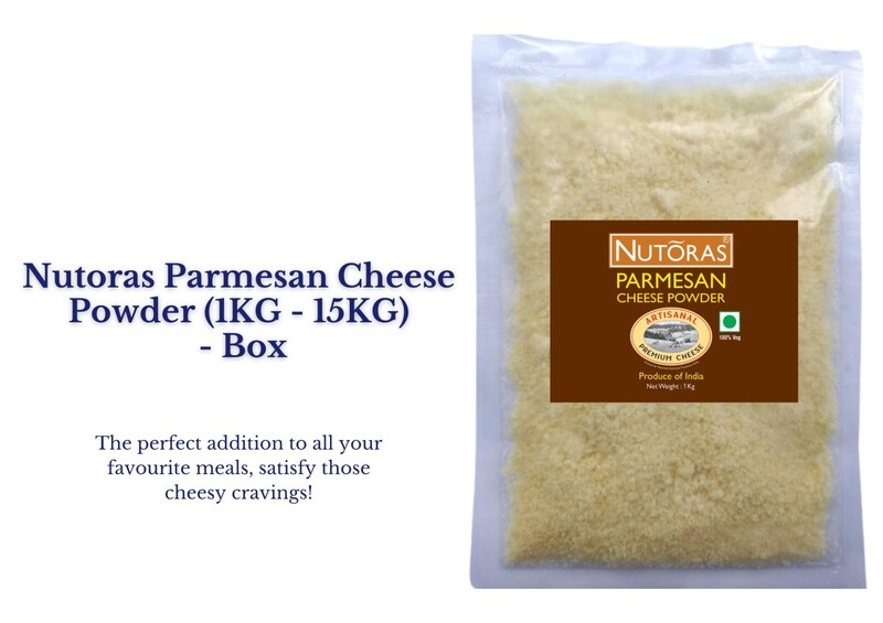 Nutoras Parmesan Cheese Powder (1KG - 15KG) Nutoras Parmesan Cheese Powder (1KG - 15KG)