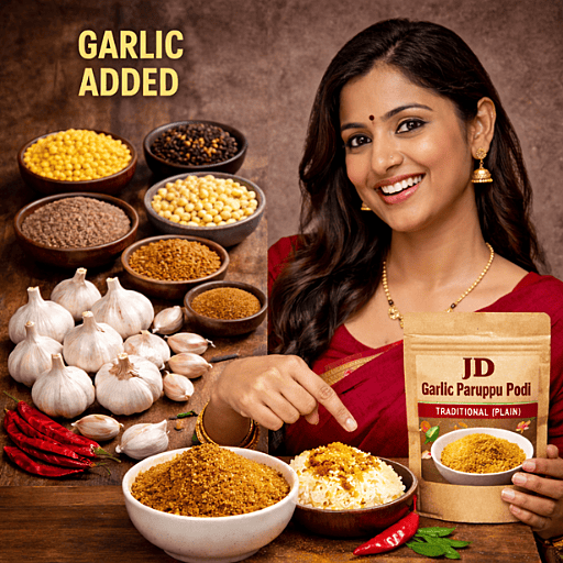 Traditional Paruppu Podi - Garlic 100g