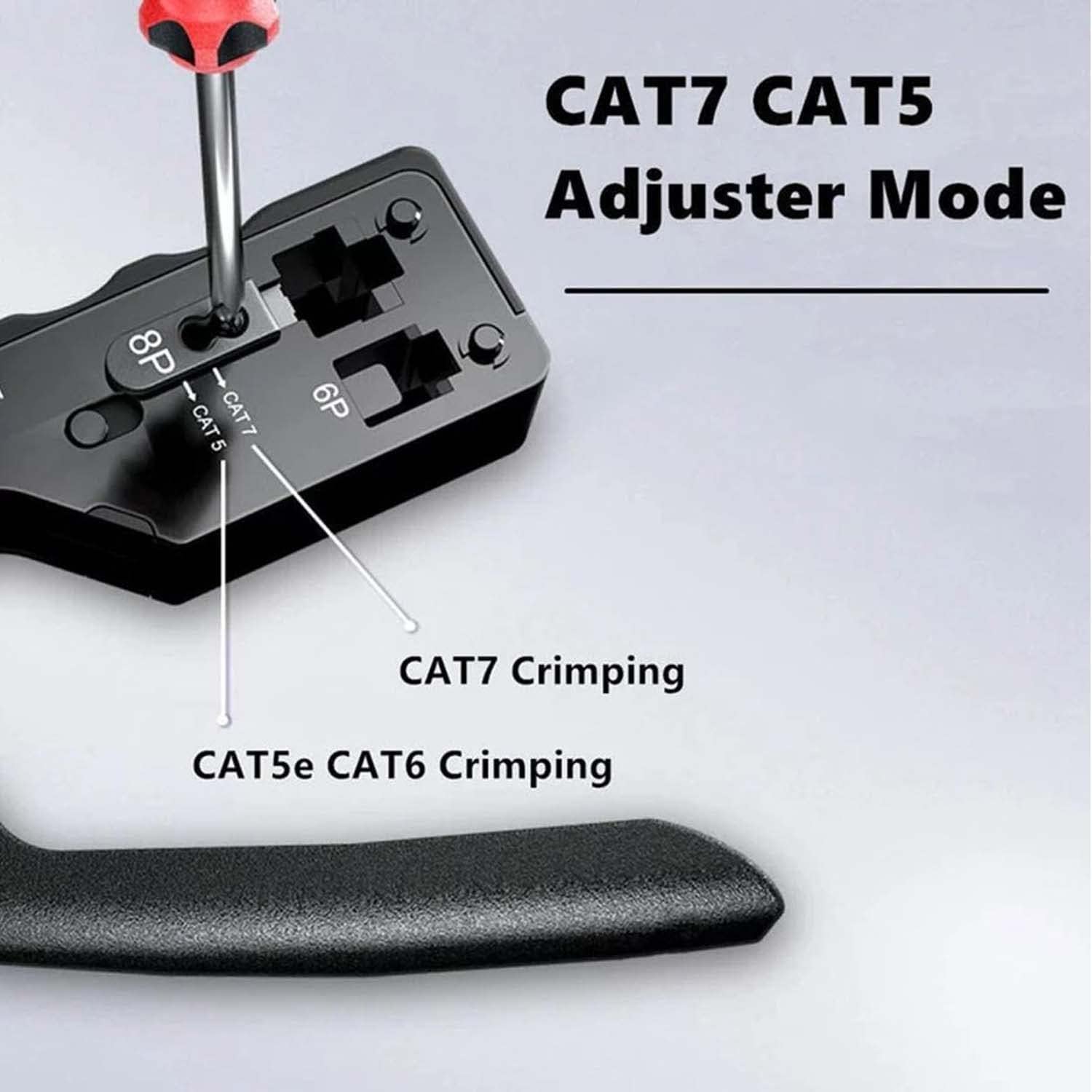 Passthrough Crimping Tool | Cat5/ Cat7 Passthrough Crimping Tool | Cat5/ Cat7