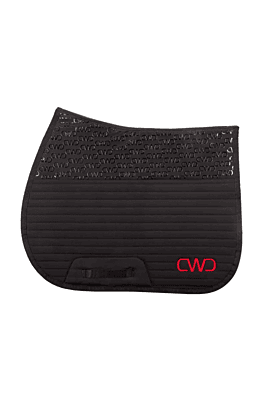 CWD Saddle Pad-Full/Black&Red