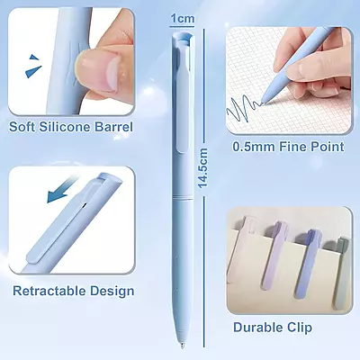 Morandi Pastel Pens - Set of 6