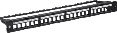 Digisol Channel SCS Patch Panel, 24 Port, UTP, Unloaded