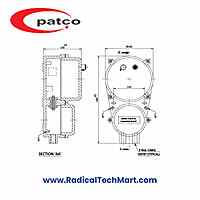 Patco FLP/WP DOL Starter – Flameproof Motor Starter Upto 10HP for Zone 1 & 2