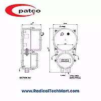 Patco FLP/WP DOL Starter – Flameproof Motor Starter Upto 10HP for Zone 1 & 2
