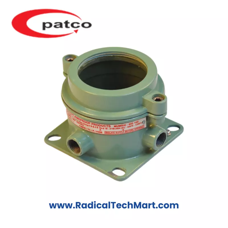 Patco FLP/WP Direct Entry Instrument Enclosure with Glass Window for Hazardous Areas