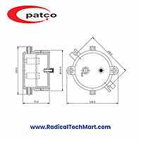 Patco FLP/WP Direct Entry Push Button Station – Start/Stop Control for Hazardous Areas