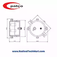 Patco FLP/WP Direct Entry Push Button Station β Start/Stop Control for Hazardous Areas