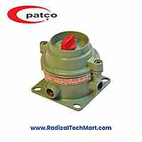Patco FLP/WP Direct Entry Rotary Switch – Zone 1 & 2 Flameproof Switch for Hazardous Areas
