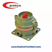 Patco FLP/WP Direct Entry Rotary Switch β Zone 1 & 2 Flameproof Switch for Hazardous Areas