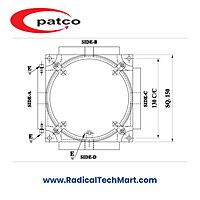 Patco FLP/WP 150mm Flameproof Junction Box for Hazardous Area Use