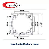 Patco FLP/WP 150mm Flameproof Junction Box for Hazardous Area Use