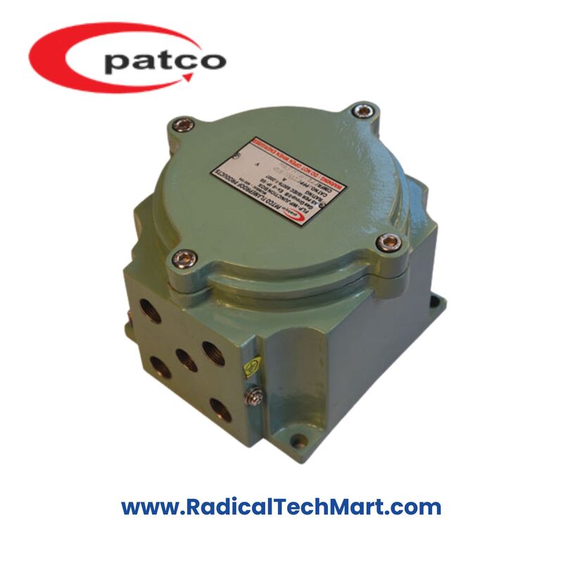 Patco FLP/WP 150mm Flameproof Junction Box for Hazardous Area Use