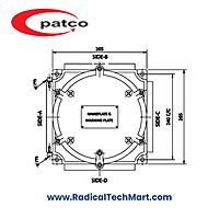 Patco FLP/WP Junction Box 250mm Dia for Hazardous Areas